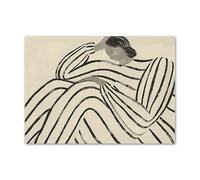 ZZYGGN GMGSW Vintage Sofia Lind Affiche Abstrait Femme Art Mural Sofia Lind Impressions Sofia Lind Peinture Sur Toile Pour La Maison Décoration Murale Photo 40x60cmx1 Sans Cadre