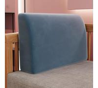 ZZYK Bleu,65x40x15cm,Mattes De Canapé Pad en Mousse À Haute Densité Oreiller De Lecture De Coin De Amovible De Lits Remplissage Boîtier Adapté Aux Chaises Tabourets Canapés