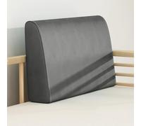 ZZYK Gris,50x48x20cm, Imperméable Positionnement De Position De Tapis De Mousse Haute Densité Tabourets De Canapé De Couleur Massif Coussins avec Couvercle Amovible