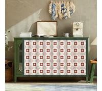 ZZYK Rideaux De Cabinet Ouverts,sous Rideaux De Jupe D'évier pour Salle De Bain À L'épreuve De La Poussière Rideaux De Placard De Cuisine De Salle De W(100cm) x H(70cm)