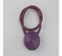 ZZYLCDT Lot de 4 Embrasses Magnétiques, Bretelles de Rideaux-Violet, Embrasses de Rideaux , Boucles pour Rideaux, Aimantee Attache Rideau pour Décoration de Bureau Maison Salon Chambre