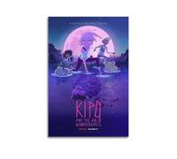 ZZZMOCO Poster décoratif sur toile de dessin animé Kipo et l'âge des bêtes - Impression sur toile moderne pour chambre à coucher - 20 x 30 cm