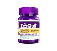 ZzzQuil Sommeil Arôme Mangue Banane Boîte de 30 Gommes