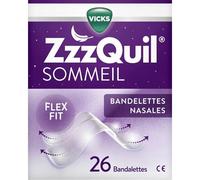Zzzquil Sommeil Bandelettes Nasales X26