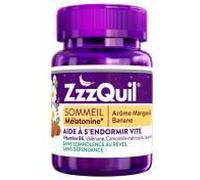 ZzzQuil Sommeil Mangue & Banane 30 Gummies - Pot 30 gommes