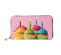 ZZZSWSYWZ Portefeuille de voyage élégant pour femme - Portefeuille long pour téléphone portable - En cuir microfibre - Fermeture éclair - Porte-monnaie - Pochette pour cartes de crédit - Imprimé