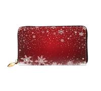 ZZZSWSYWZ Portefeuille de voyage élégant pour femme - Portefeuille long pour téléphone portable - En cuir microfibre - Fermeture éclair - Porte-monnaie - Pochette pour cartes de crédit - Imprimé