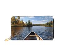 ZZZSWSYWZ Portefeuille de voyage élégant pour femme - Portefeuille long pour téléphone portable - En cuir microfibre - Fermeture éclair - Porte-monnaie - Pochette pour cartes de crédit - Imprimé