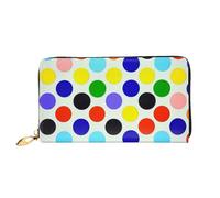 ZZZSWSYWZ Portefeuille de voyage élégant pour femme - Portefeuille long pour téléphone portable - En cuir microfibre - Fermeture éclair - Porte-monnaie - Pochette pour cartes de crédit - Imprimé