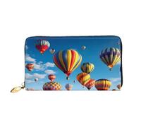 ZZZSWSYWZ Portefeuille de voyage élégant pour femme - Portefeuille long pour téléphone portable - En cuir microfibre - Fermeture éclair - Porte-monnaie - Pochette pour cartes de crédit - Imprimé