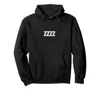 Zzzz Funny Sleepyhead Bold Statement Distressed Hommes Femmes Sweat à Capuche