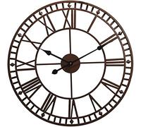 ZZZZS Grande Horloge Murale de décoration de Maison de Style Exquis à l'extérieur de Jardin, 60 cm Jardin de Style Exquis décoratif de décoration de Maison Horloge Murale de décoration d